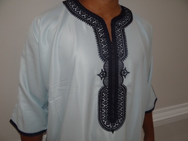 SUMMER TURQUOISE AND NAVY THOUBE